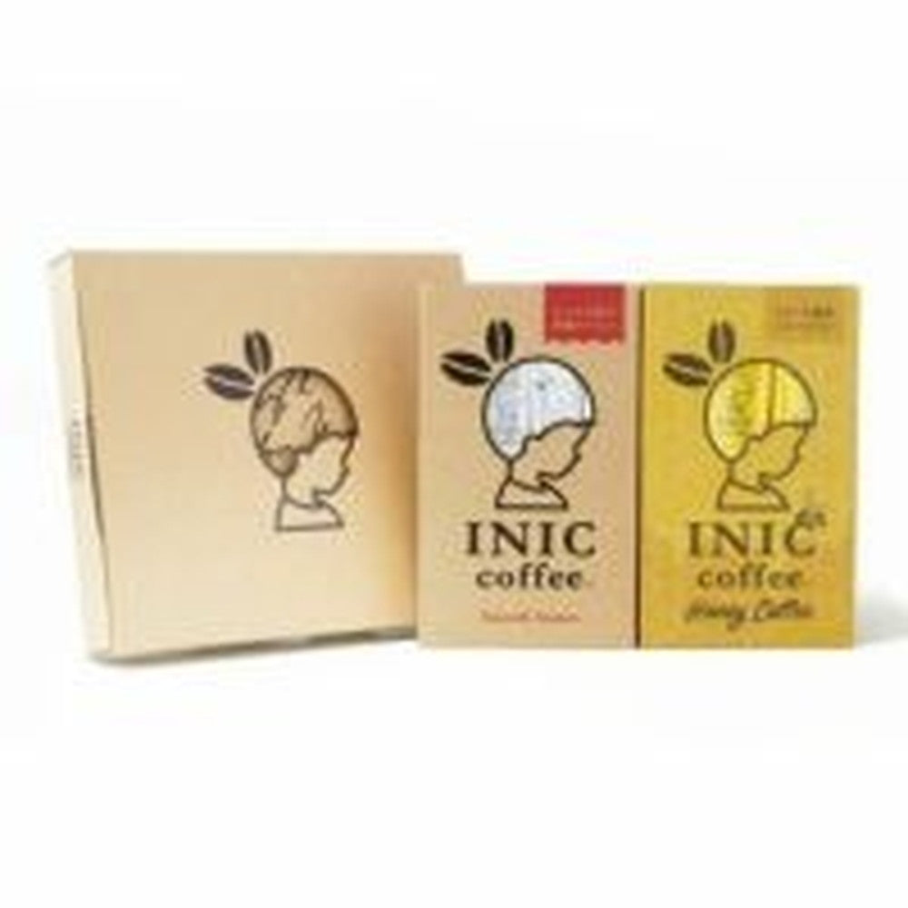 【ギフトカード】INIC coffee　ドリップドコーヒーパウダー 2種飲み比べ（スムースアロマ・ハニー）