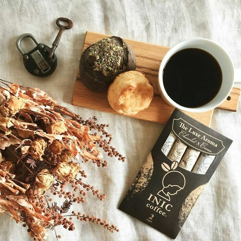 【ギフトカード】INIC coffee　ドリップドコーヒーパウダー　ラテ好きのためのコーヒーセット