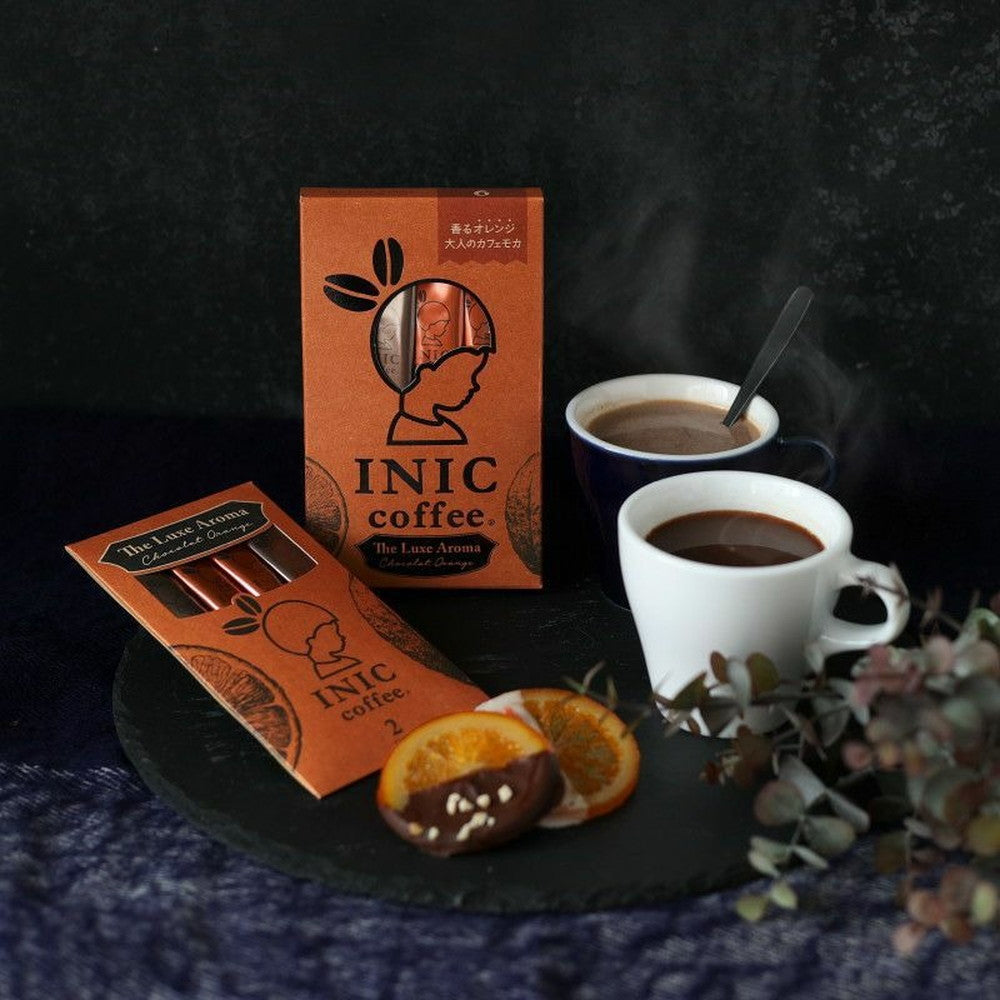 【ギフトカード】INIC coffee　ドリップドコーヒーパウダー　ラテ好きのためのコーヒーセット