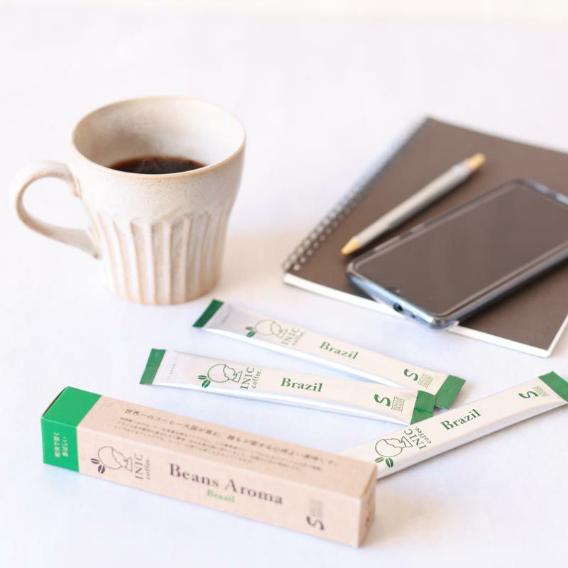 【ギフトカード】INIC coffee　ドリップドコーヒーパウダー　ビーンズアロマ　アソートギフト 002（コロンビア・ブラジル・キリマンジャロ）
