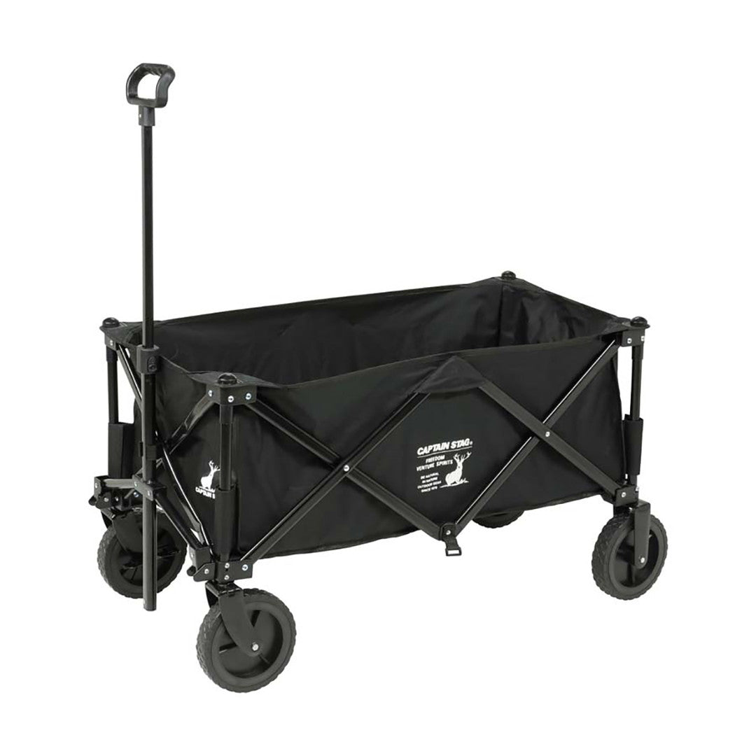 【ギフトカード】キャプテンスタッグCSブラック 収束型4輪キャリー