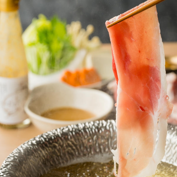 大阪太庵　高畑店主監修　鹿児島県産黒豚のしゃぶしゃぶセット