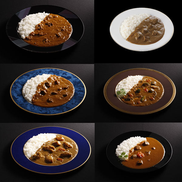 有名シェフ監修　銘店レストランカレー6種セット