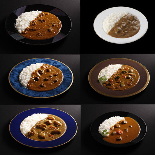 有名シェフ監修　銘店レストランカレー6種セット