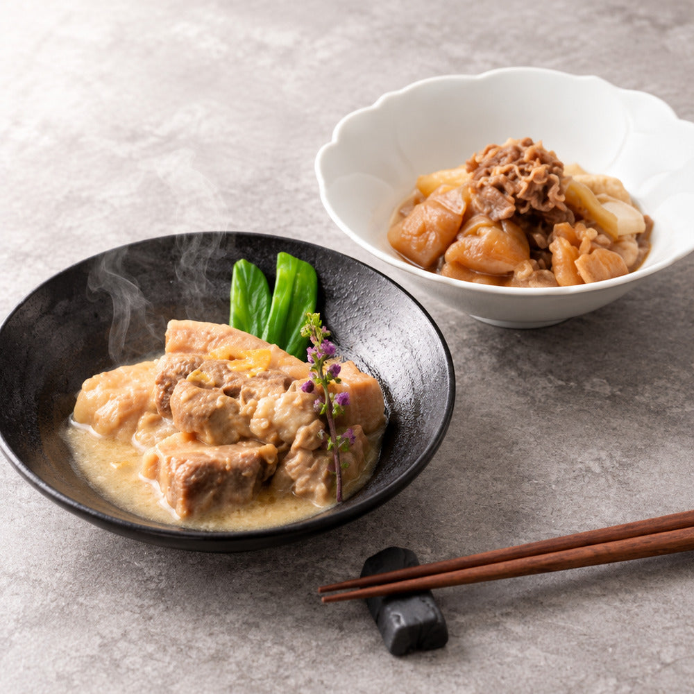 太庵　高畑均監修　白味噌角煮＋黒毛和牛の牛すき煮【2食＋4食】