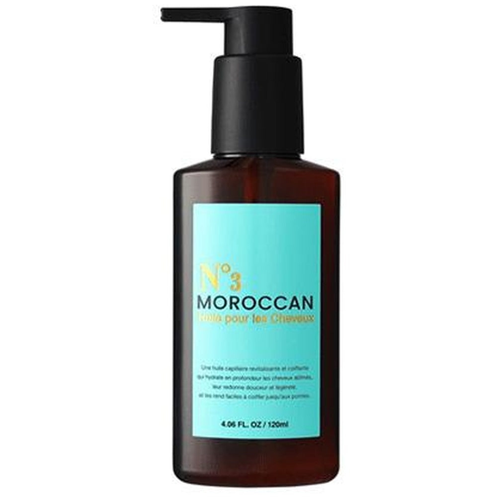 N°3(ヌメロスリー)　モロッカンオイル　ヘアトリートメント（洗い流さないタイプ）　120ml【3個】