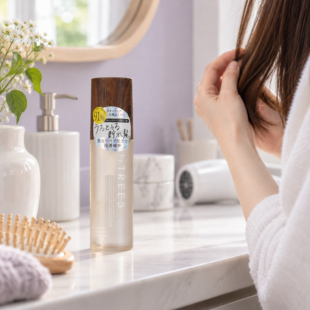 by TREES(バイツリーズ)　うるモイスト　インテンシヴオイルセラム　100ml【4個】