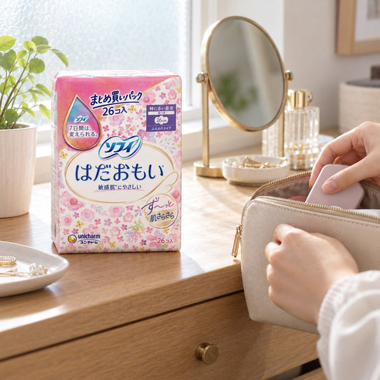 ソフィ　はだおもい　特に多い昼用　260（26cm）羽つき　26枚入【6個】