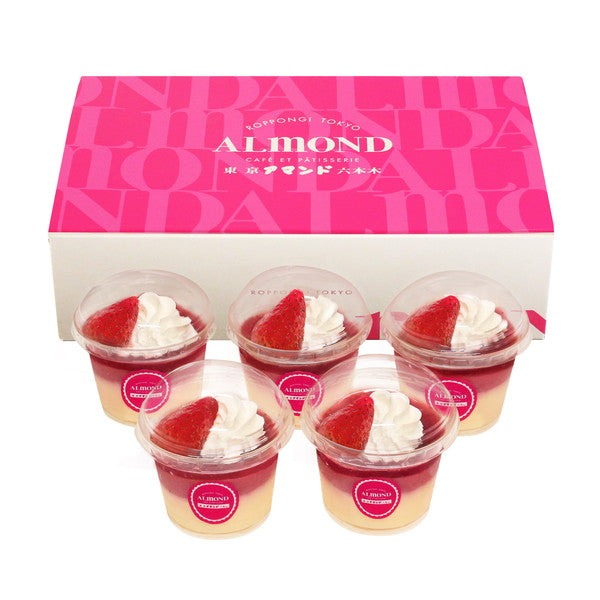 【お歳暮解体セール】苺のプリンパフェ