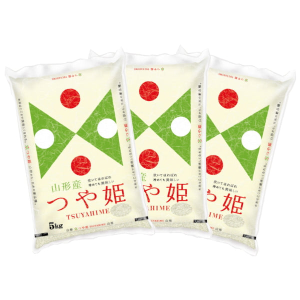 山形県産つや姫 5kg×3袋（合計15kg）
