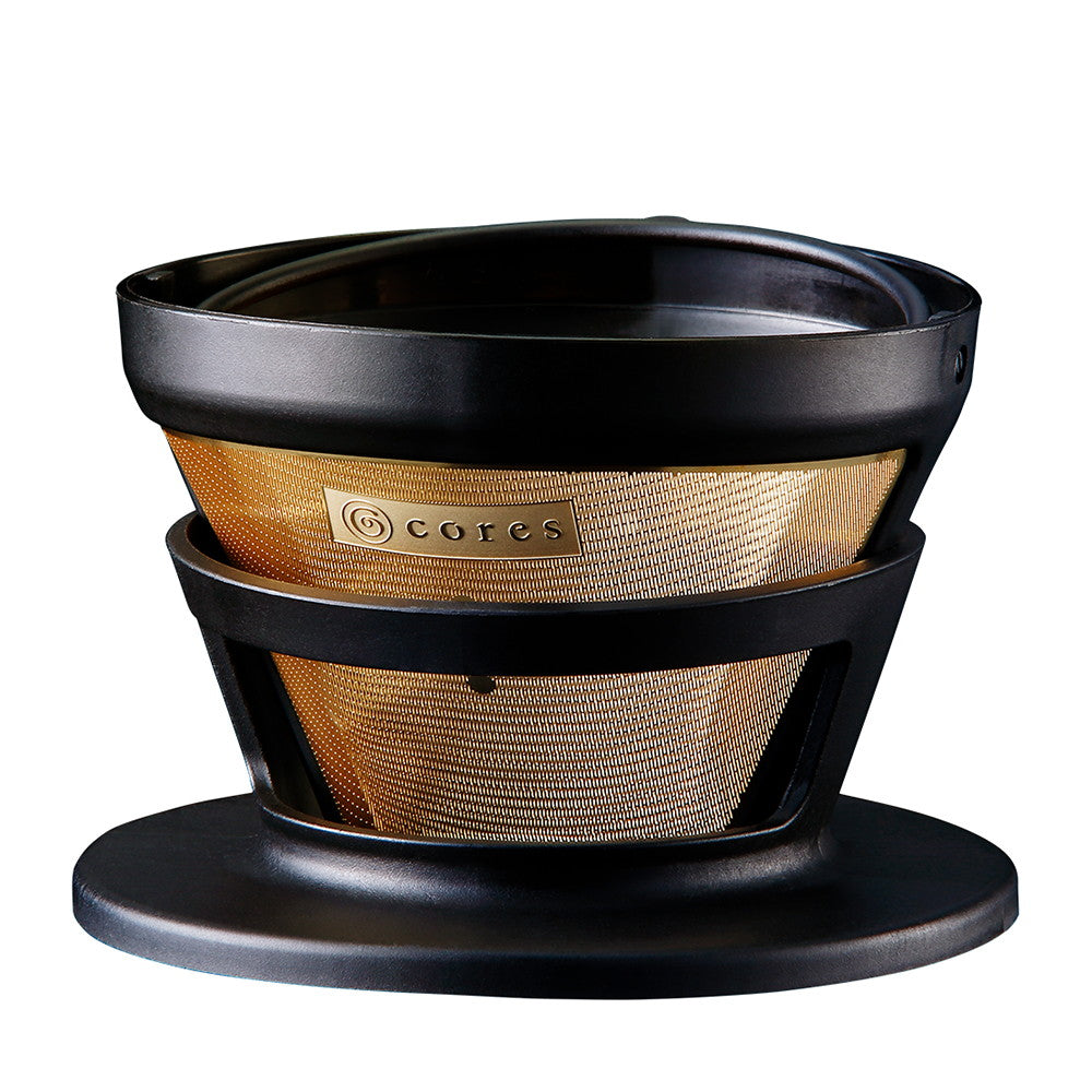 【ギフトカード】Cores(コレス) ゴールドフィルター(2-8カップ) ブラック