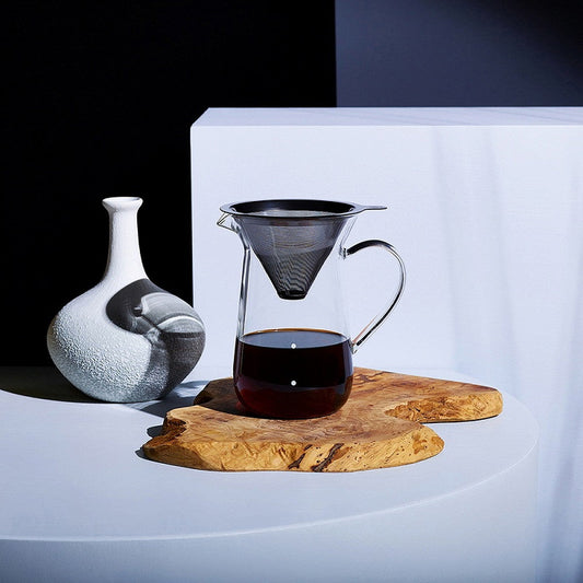 【ギフトカード】Cores(コレス) チタンコーンフィルター＆サーバー グレー