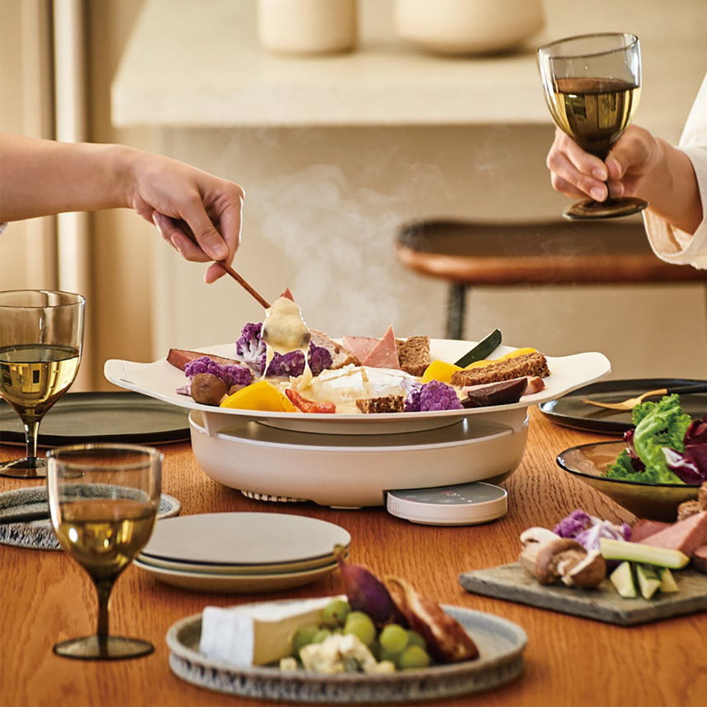 【ギフトカード】recolte(レコルト) 卓上IHクッキンググリドル グレー