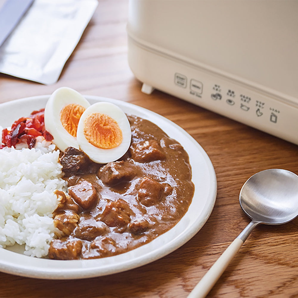 【ギフトカード】recolte(レコルト)エッグ&ボイルクッカー クリームホワイト