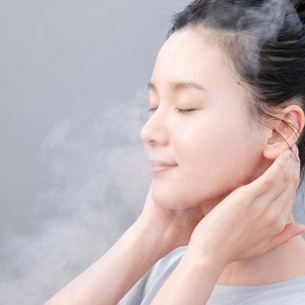 【ギフトカード】FESTINO(フェスティノ) フェイシャル アロマ ナノスチーマー ホワイト