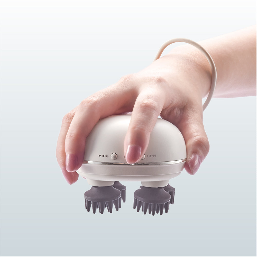 【ギフトカード】FESTINO(フェスティノ) 充電式 EMSヘッドスパ ミニ サンドベージュ