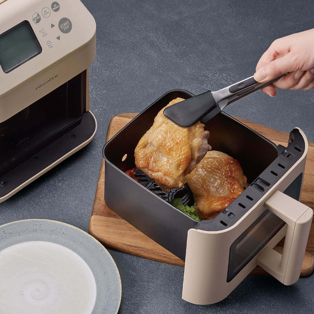 【ギフトカード】recolte（レコルト）ハイスチームエアーオーブン ナチュラルブラック