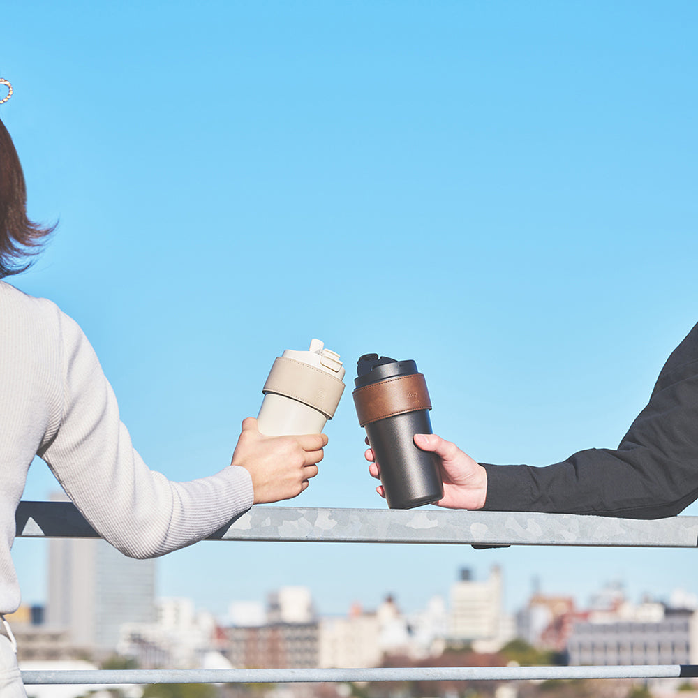 【ギフトカード】Cores（コレス）2WAYタンブラー ブラック