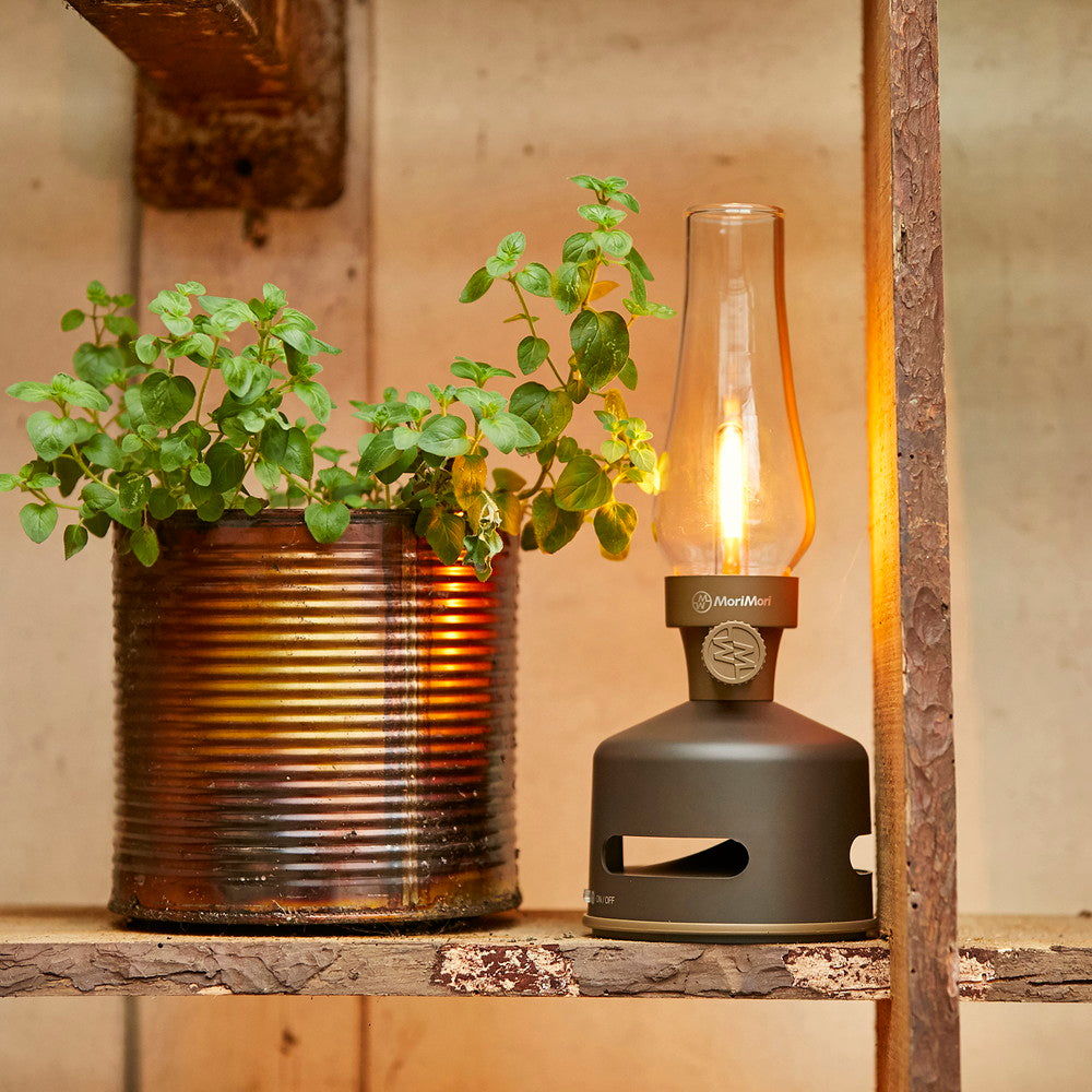 【ギフトカード】「MoriMori」　S1 URBAN SPORTS ダークブラウン（LEDランタンスピーカー）