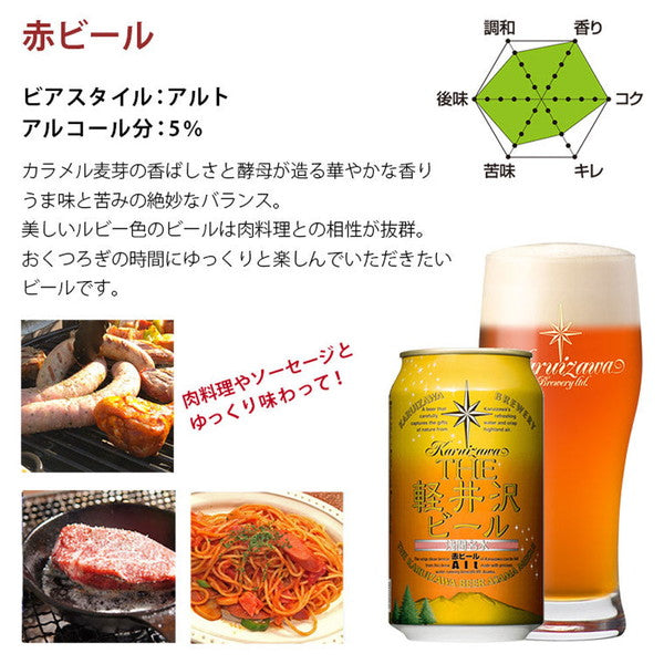軽井沢ブルワリー軽井沢ビールアルト缶350ml【48本】