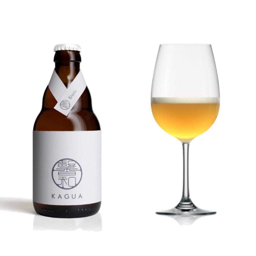 【ギフトカード】山梨発クラフトビール 馨和KAGUA(カグア)2種飲み比べ 4本(Rouge・Blanc)
