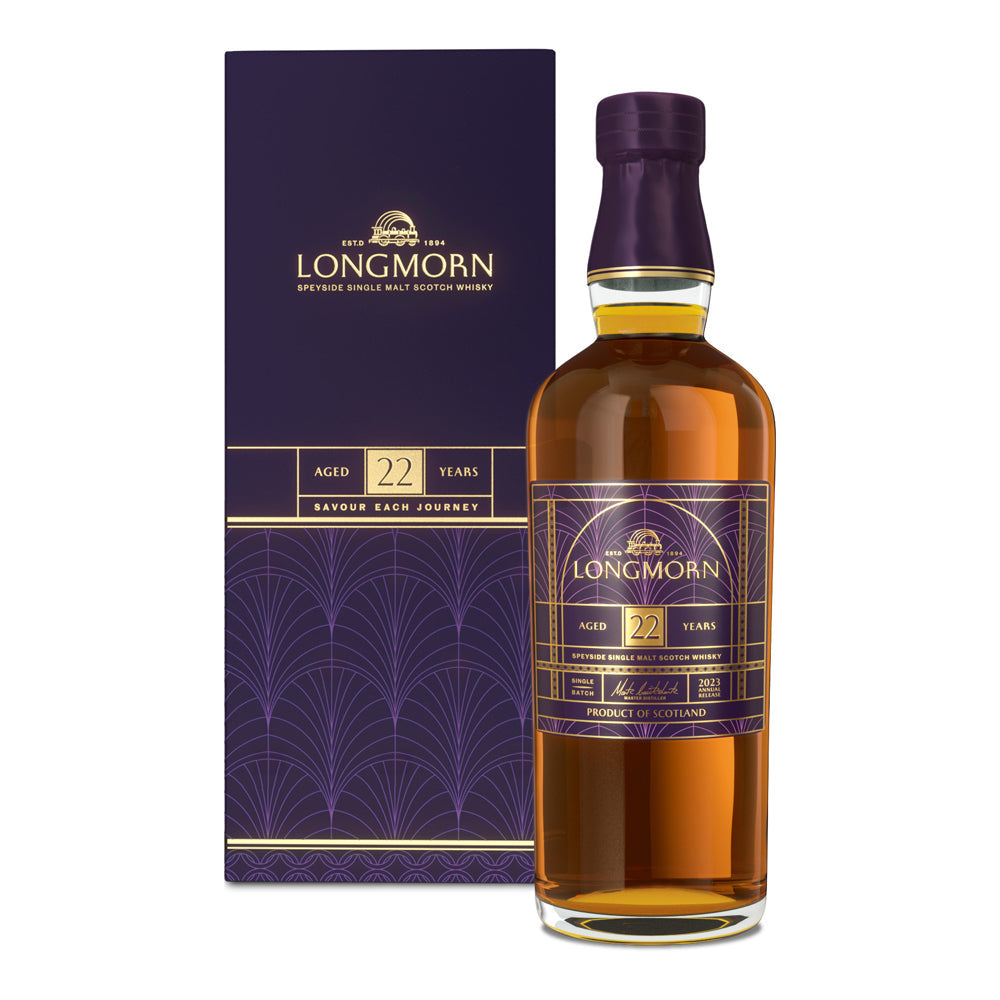 【ギフトカード】1893年創業シングルモルト・ウイスキー ロングモーン22年 箱入 700ml