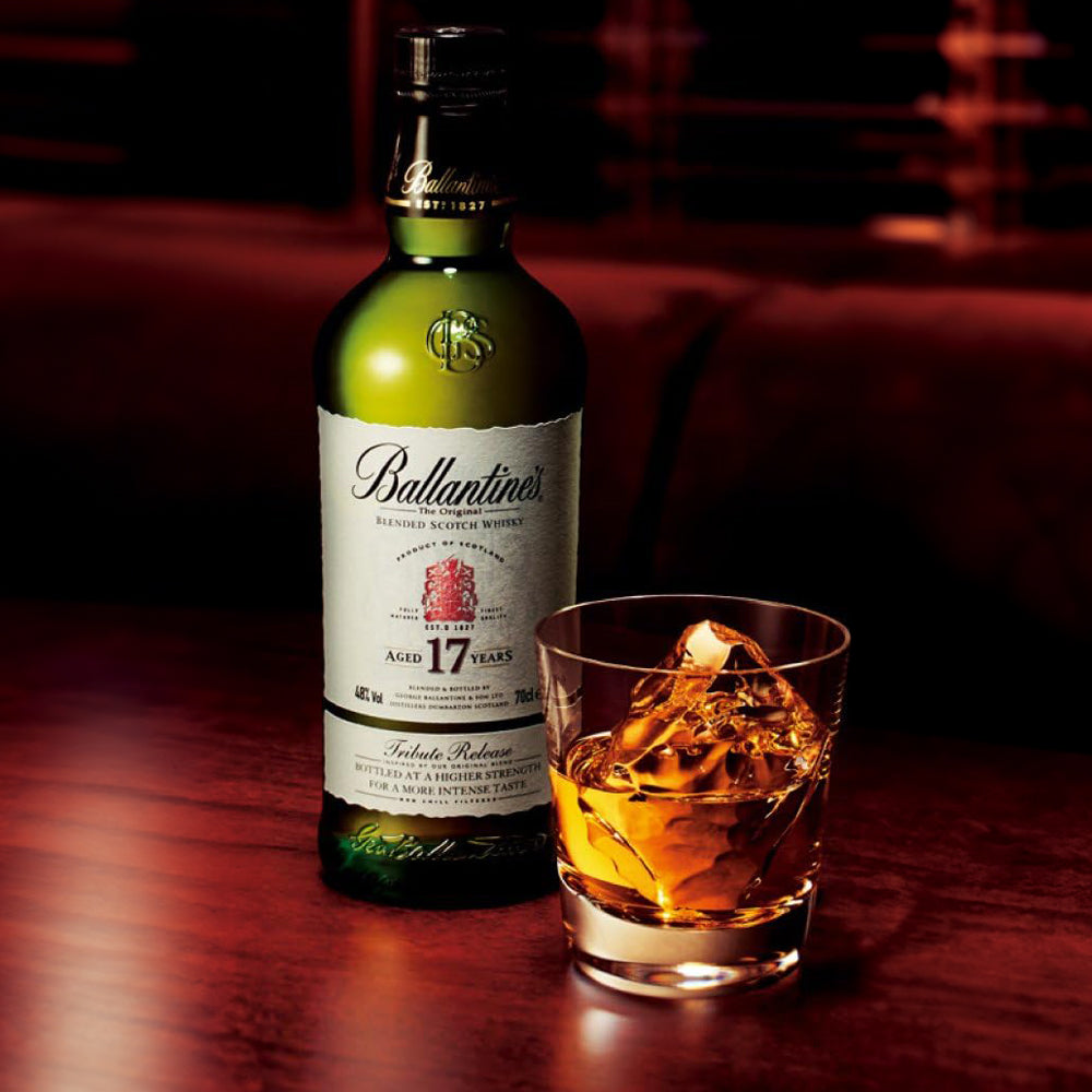 【ギフトカード】1827年創業スコッチウイスキー　バランタイン 17年　トリビュートリリース　700ml（2本）