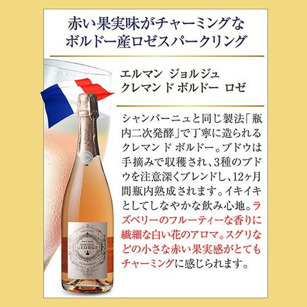 シャンパン製法 辛口泡6本セット【常温便】