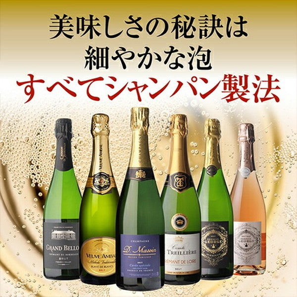 フランスシャンパン製法6本セット【クール便】