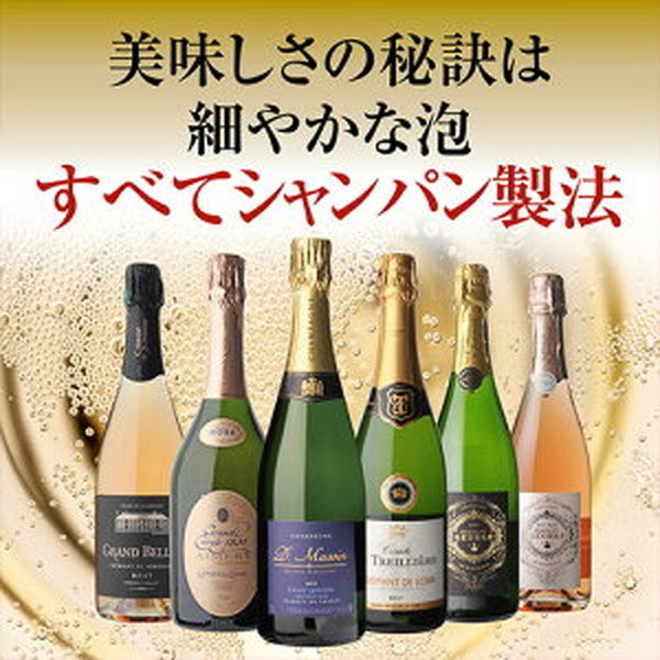 フランスシャンパン製法6本セット【常温便】