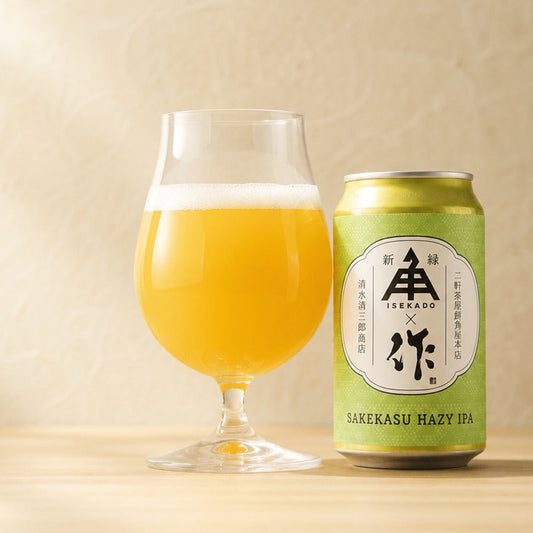 【訳あり・賞味期限2026年10月14日】ISEKADO　ZAKU新緑　(缶)【24本】