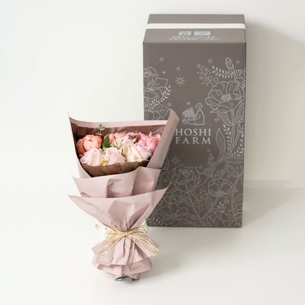 【ギフトカード】ホシファーム フリルブーケ(スイート12本)